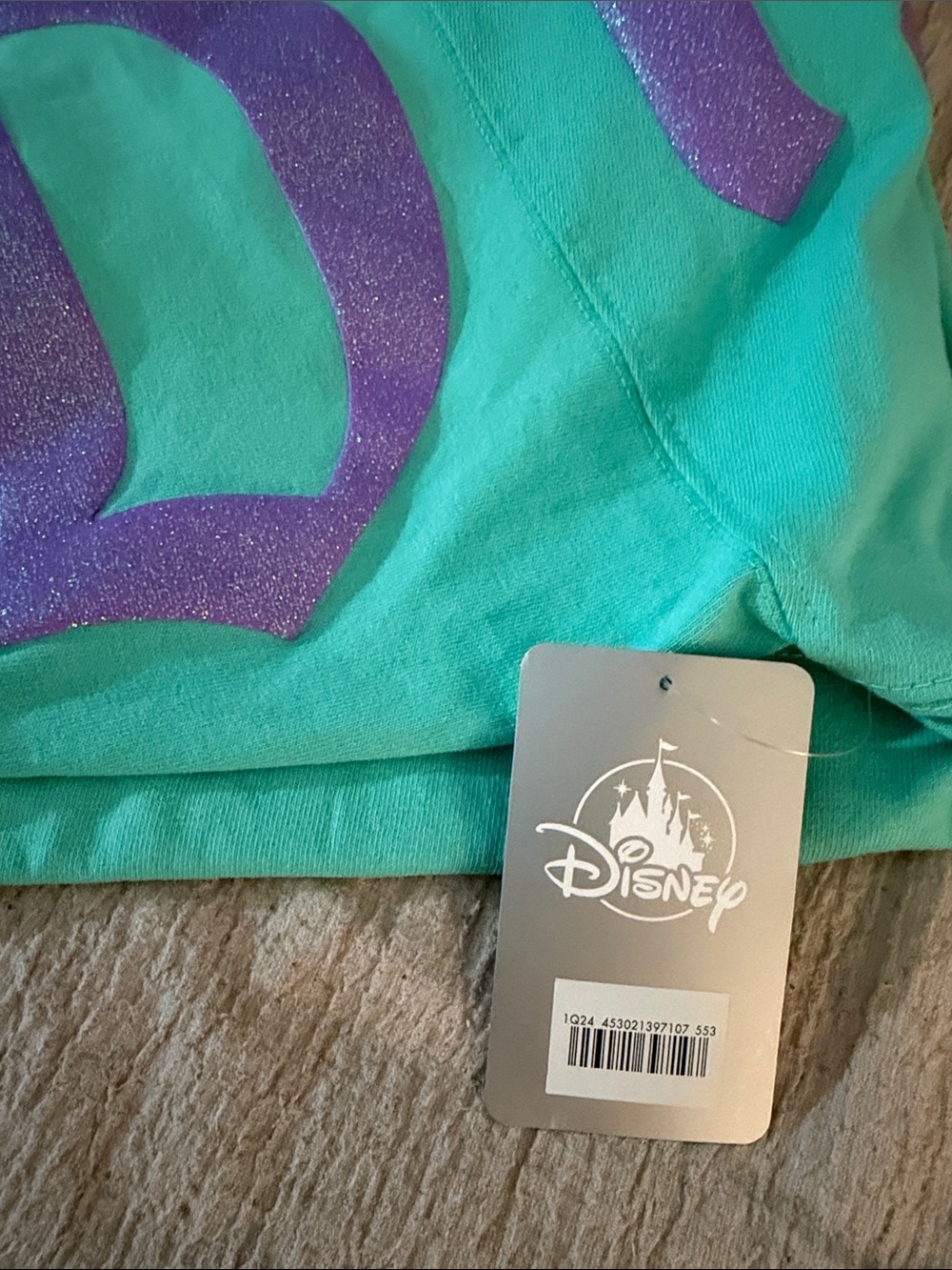 Disney Disneyland Blue and Purple Spirit Jersey for Adults size small - Picture 9 of 12